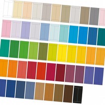 [2+1/리뷰 이벤트]Mink 밍크지 고급칼라봉투53종 규격(85x170mm)100매[인증상품], 25 초록