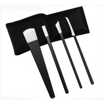 디엠몰 1+1 풋케어 4종 스텐 발 뒤꿈치 관리 굳은살 각질제거 긁개 브러쉬 패디큐어, 블랙4종, 1세트+1세트