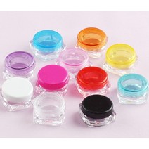 리투나 여행용 크림용기 3g 소분 공병 용기, 화이트 x 30, 50개