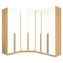 코너 옷장 안방 슬림 자취방 장농 공간활용 침실 수납, 5코너 캐비닛 220x105x105