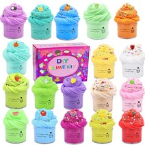 (로컬 배송) 수제 슬라임 15종 랜덤박스 세트 DIY 액체괴물, 750ML