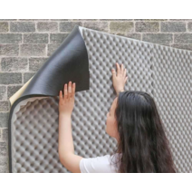 가정용 방음벽 차음재 방음재 패드 음악 학원 소음, 5cm (주황색)