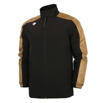 데상트 DESCENTE S9121ZWB12 BLK0 베이스볼 숄더 배색 바람막이