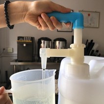 보플펌프 과당이다 압출 누르기 수압 정량기 비닐 시럽 유리병 과일주스 밀크 티 숍 도구 전용 1776891825, 1개입