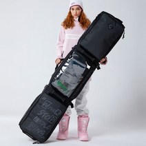 스노우 보드 가방 백팩 스키부츠 멀티 배낭 휠백 롤러, GREY-K 160x40cm