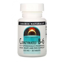 Source Naturals pyridoxal 피리독신 코엔자임 B 6 333 mg 30 캡슐 Sorbitol 소비톨 매니톨 mannitol magnesium stearate