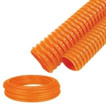 홍일산업/나선호스(일반) 25mmx50M 황색 산업용호스 펌프호스