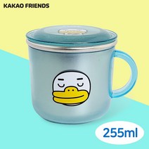 릴팡 안전핸들 투명논슬립 뚜껑스텐컵(튜브 3696)