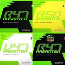 안드로 탁구러버 라잔터 R50 (RASANTER R50), 흑(MAX), R42
