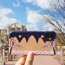 우리일쌍 프리미엄 카드슬라이드케이스 금색 일월오봉도 휴대폰 케이스 남자친구 아들 남친 입대 전역 선물 케이스 (5095616), 아이폰7+