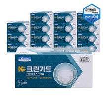 유한킴벌리 크린가드 크린 마스크 실끈형 50매 x 16카톤 44273, 단품없음