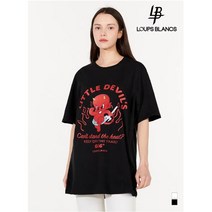 루블랑 LB 리틀 핫스터프 ver1. 오버핏 반팔티셔츠 2color