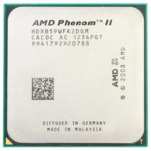AMD Phenom II X2 B59 CPU 프로세서 듀얼 코어 3.4Ghz/ 6M /80W / 2000GHz 소켓 am3 am2