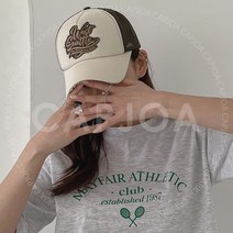 웨스트 메쉬캡 남녀공용 커플 서핑모자