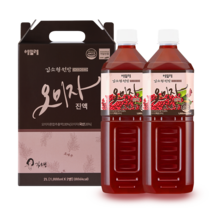 김소형원방 오미자청 문경 오미자원액 1L, 2병