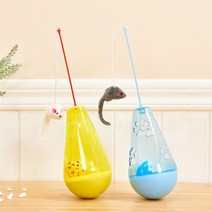 디지펫 고양이 물방울 오뚝이 장난감, 옐로우
