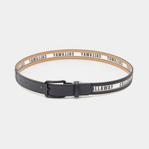 캘러웨이 2023 여성 골프 로고 벨트 C23192203 허리띠 팬츠, 블랙