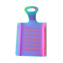 생강 강판 와사비 크러셔 스테인레스 스틸 마늘 그라인더 1 개 주방 과일 프레서 야채 그라인딩 도구, [01] 1PC rainbow