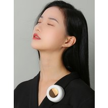 2023 usb 충전식 클립형 원형 미니 선풍기, 화이트