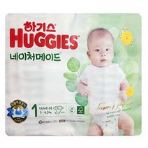2023 하기스 네이처메이드 밴드 1단계 신생아 공용 70매 1팩