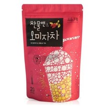 쌍계명차 파우치 찬물앤 오미자차 티백, 2g, 60개