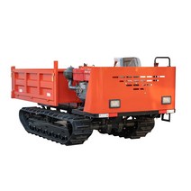 농업용 공사용 현장 미니덤프 무한궤도 크롤러 미니 덤프 트럭 33 KW 크롤러 운송 차량 농업 고무 트랙 1, 04 LT-D60