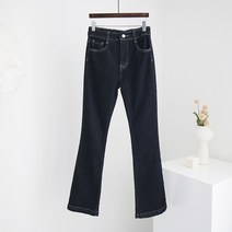 제인준 달리아 생지 스판 부츠컷 데님 팬츠