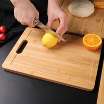 내추럴 대나무 도마(30x19.5cm), 1개