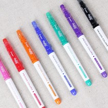 JSTrading 파이롯트 열펜 1.0mm (사인펜 타입) 프릭션펜 아이롱펜, 1개, 그린