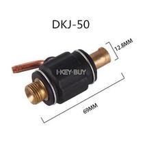 Welding Equipment 용접기 납땜기 인두기 2 개 몫 아르곤 아크 용접 총 M16 유럽 10 25 35 50 중국어 DKJ 50 너트 빠른 플러그, 항목 C, 03 Item C
