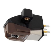 Audio Technica 듀얼 무빙 마그넷 턴테이블 카트리지 브라운 AT VM95SH, Turntable Brown