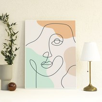 접고 보관이 편리한 접이식 액자테이블 직사각형(M) 72cmX48cm, 옵션1_내면A