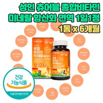 남성피로회복제 천연종합비타민 츄어블 피로회복 면역 원데이 비타민B 다이어트 기초영양제