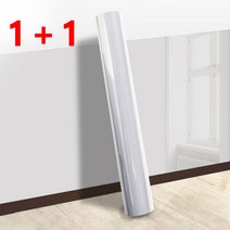 1+1투명 필름지 정전기 흡착 보호막 투명하다 인테리어필름, 0.6*3m, 정전기 흡착 보호막 *2