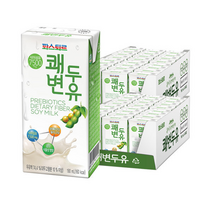 파스퇴르 쾌변두유 플레인 190mL 24팩 2개