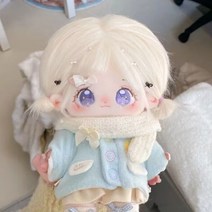 햄과니 무속성 솜인형 아이돌 솜깅이 20cm 인형 유우, 20cm(유뼈), 유우+헤어 스타일+블루코트세트