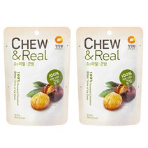 청정원 츄앤리얼 군밤 80g 2개묶음, 2개