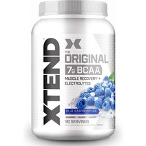 싸이베이션 Scivation 엑스텐드 오리지널 Xtend BCAA 90serving, Raspberry Blue, 90서빙 1개입