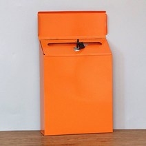 벽걸이우편함 유럽풍 우체통 빨간 인테리어 우편함 루프 스위트홈 전원주택, [옵션]프리미엄라인-19