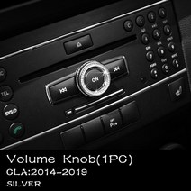 메르세데스 벤츠 액세서리 CLA 클래스 C117 AMG 블링 스티커 인테리어 부품 장식 트림 수리 크리스탈 빛나는 실버 골드 데칼 스티커 여성 남성 스티어링 휠 AC 좌석 버튼, 10Silver