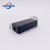 정션박스 전기용품방수 ABS 플라스틱 프로젝트 박스 보관 쉘 하우징 계기 케이스 인클로저 제어 전자 용, 03 60x25x16mm Black