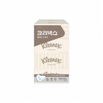 유한킴벌리 크리넥스 클래식 각티슈 180매 x 8입 x 4팩 회사 탕비실 손님 이사선물 집들이, 26set