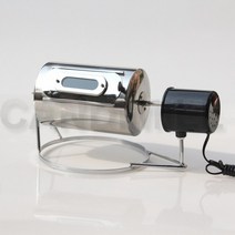 가정용로스터기 CANDIMILL 110V220VV 스테인레스 스틸 가정용 소형 커피 로스터 너트 곡물 콩 베이킹 프라, 01 220VV without holes_01 미국