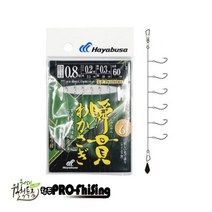 봇대네낚시)하야부사 순관 아키타 키츠네 60cm 봉돌포함 T90701B1 빙어채비 바늘