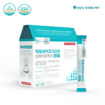 유유헬스케어 락토바이오 5000 락토바실러스복합물 l2b1 분말 60포 가세리 유산균 식약처 식약청 인증 인정 질유래 모유유래 신바이오틱스 아연 판토텐산 디딤푸드정품, 기리수5gx60포1set