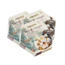 코스카 터키쉬딜라이트 터키젤리 디저트 과자 카이막 로쿰 믹스넛, 250g, 6개