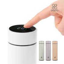 디지토 스텐텀블러 스마트 보온보냉 온도계 텀블러, (7705) 민트