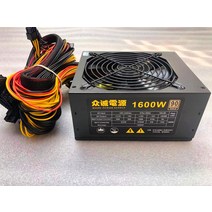 비트코인 1600W 파워 서플라이 이더리움 채굴기 케이블 pc 코인 채굴용 전원 공급장치