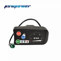 전기자전거 부대용품LED 890 24V 또는 36V 48V 전기 자전거 KT 제어판 디스플레이 부품, 01 48V, 한개옵션1
