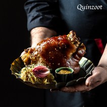 퀸주트 슈바인학센 독일족발 홈파티 간편식 에어프라이어 캠핑요리 통돼지바베큐 700g, 없음